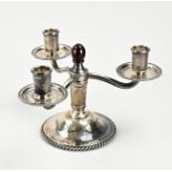 Silver candlestick