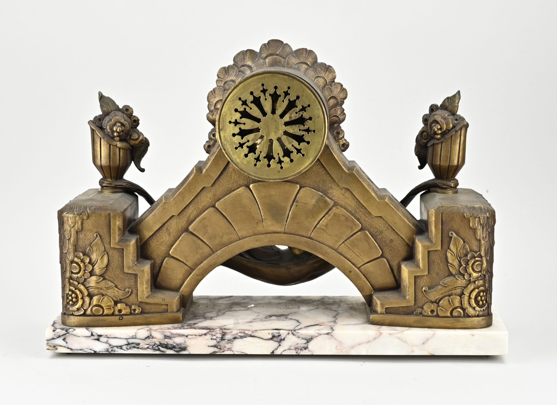 French mantel clock, 1920 - Image 2 of 2