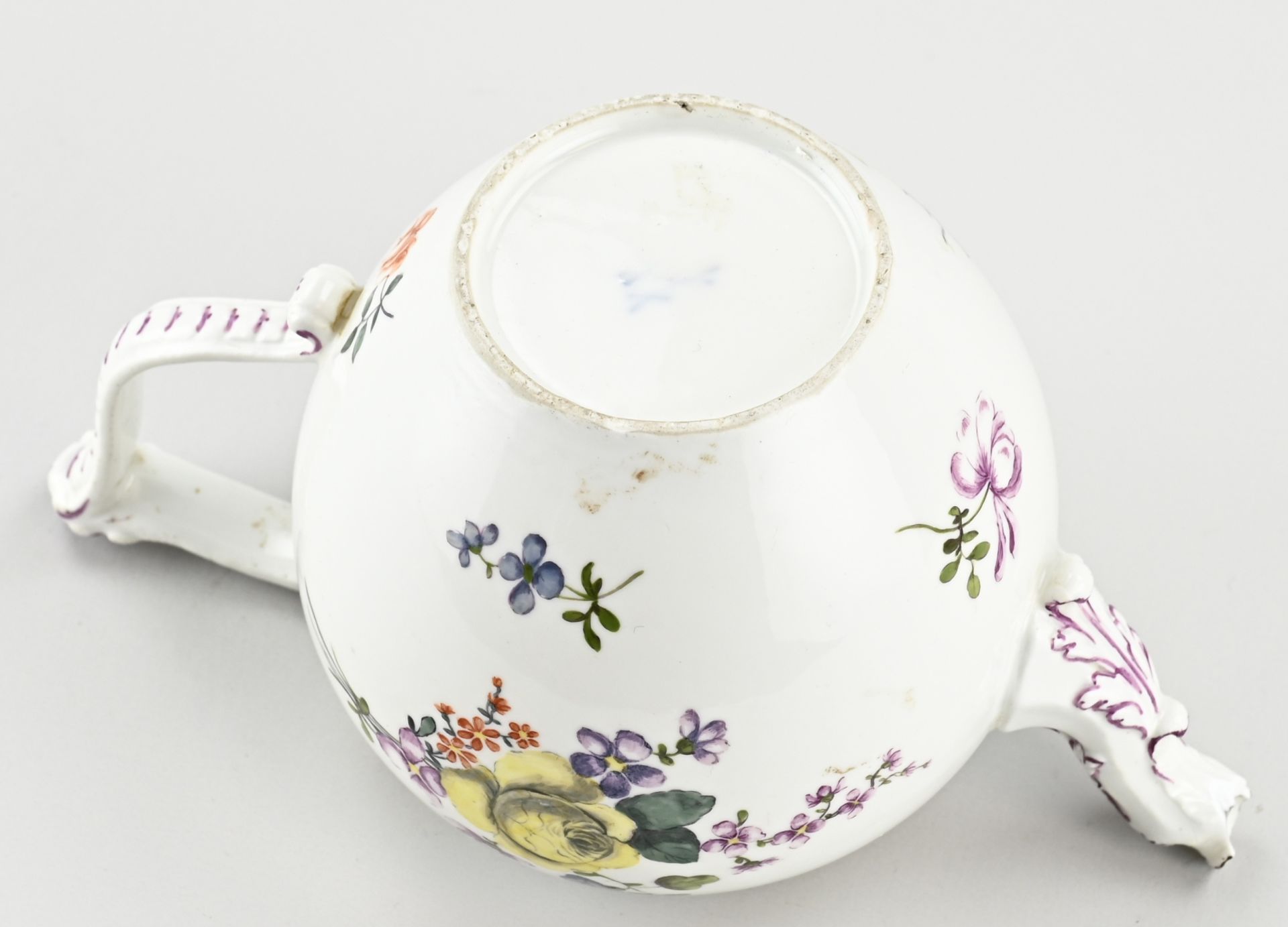 German Meissen teapot Ø 10.5 cm. - Bild 3 aus 3