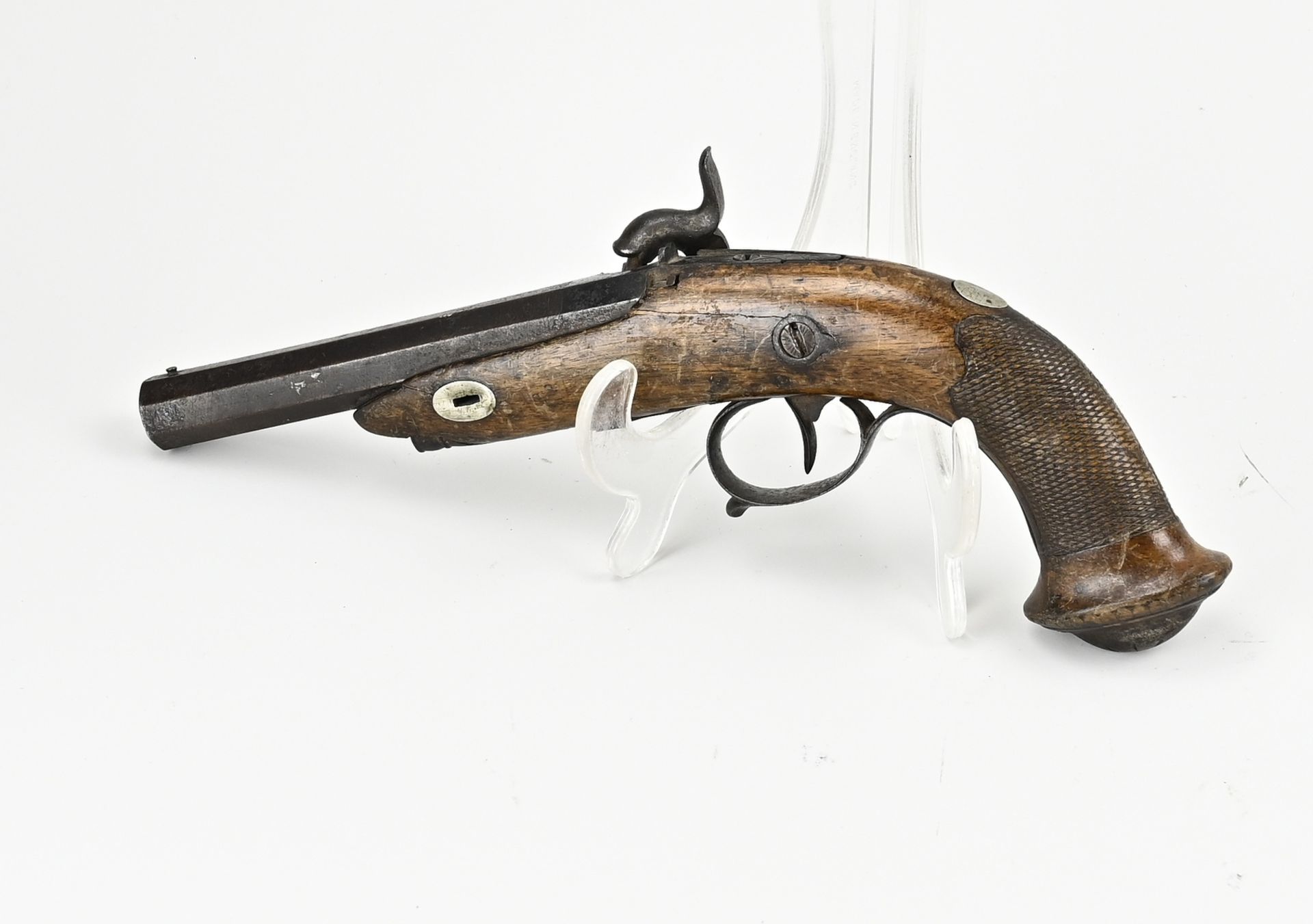 Antique pistol, L 36 cm. - Image 2 of 2