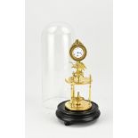 Louis Seize mantel clock under dome