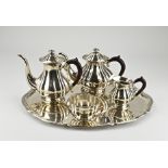 5-piece silver service