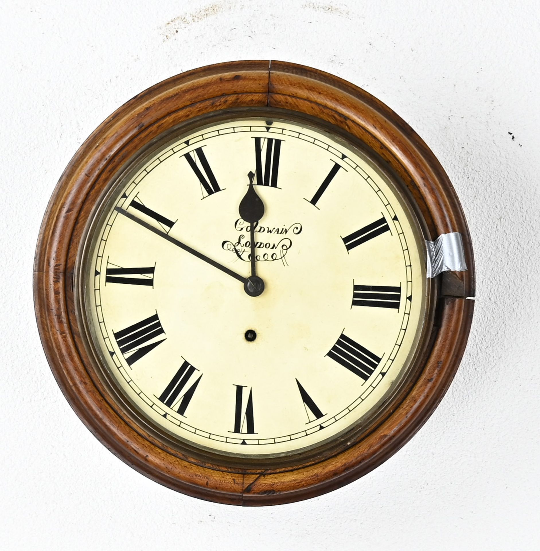 English pub clock Ø 38 cm.