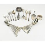 Lot of silver cutlery