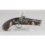 Antique pinfire pistol, L. 22 cm.