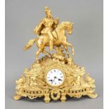 French mantel clock, 1860