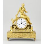 Ormolu clock, 1800