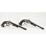 Two French pistols, 1800