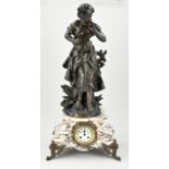 Antique French mantel clock, 1900