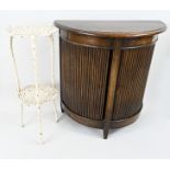 Half moon cabinet + side table