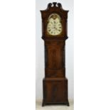 English grandfather clock, H 240 cm.