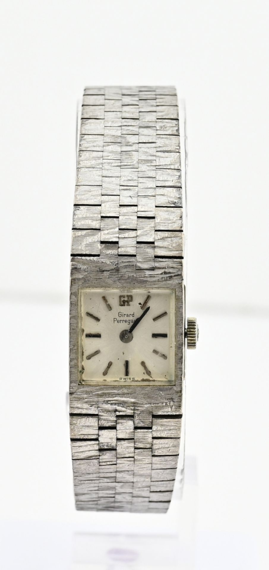 White gold ladies watch, Girard Perregaux