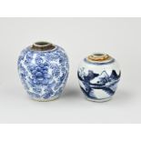 2x Chinese ginger jar