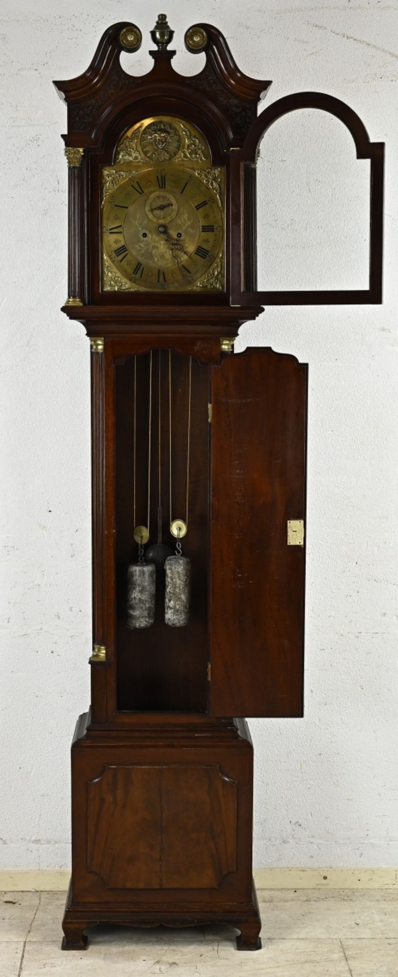 Grandfather clock, 1780 - Image 2 of 2