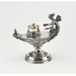 Silver inkstand