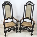 Two French armchairs