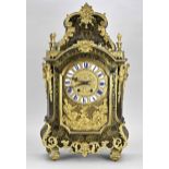 French boulle mantel clock, 1860