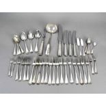 Silver cutlery Haags lofje