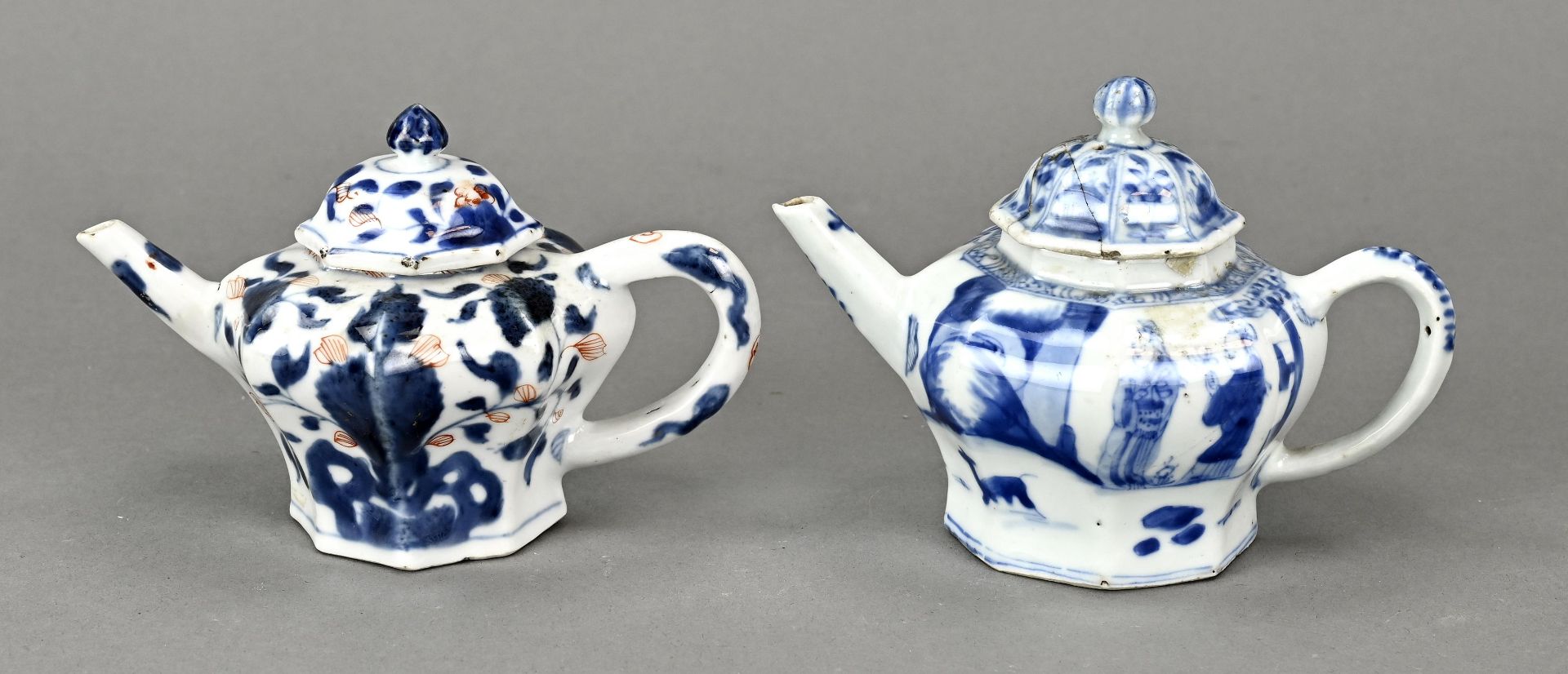 2x Chinese teapot