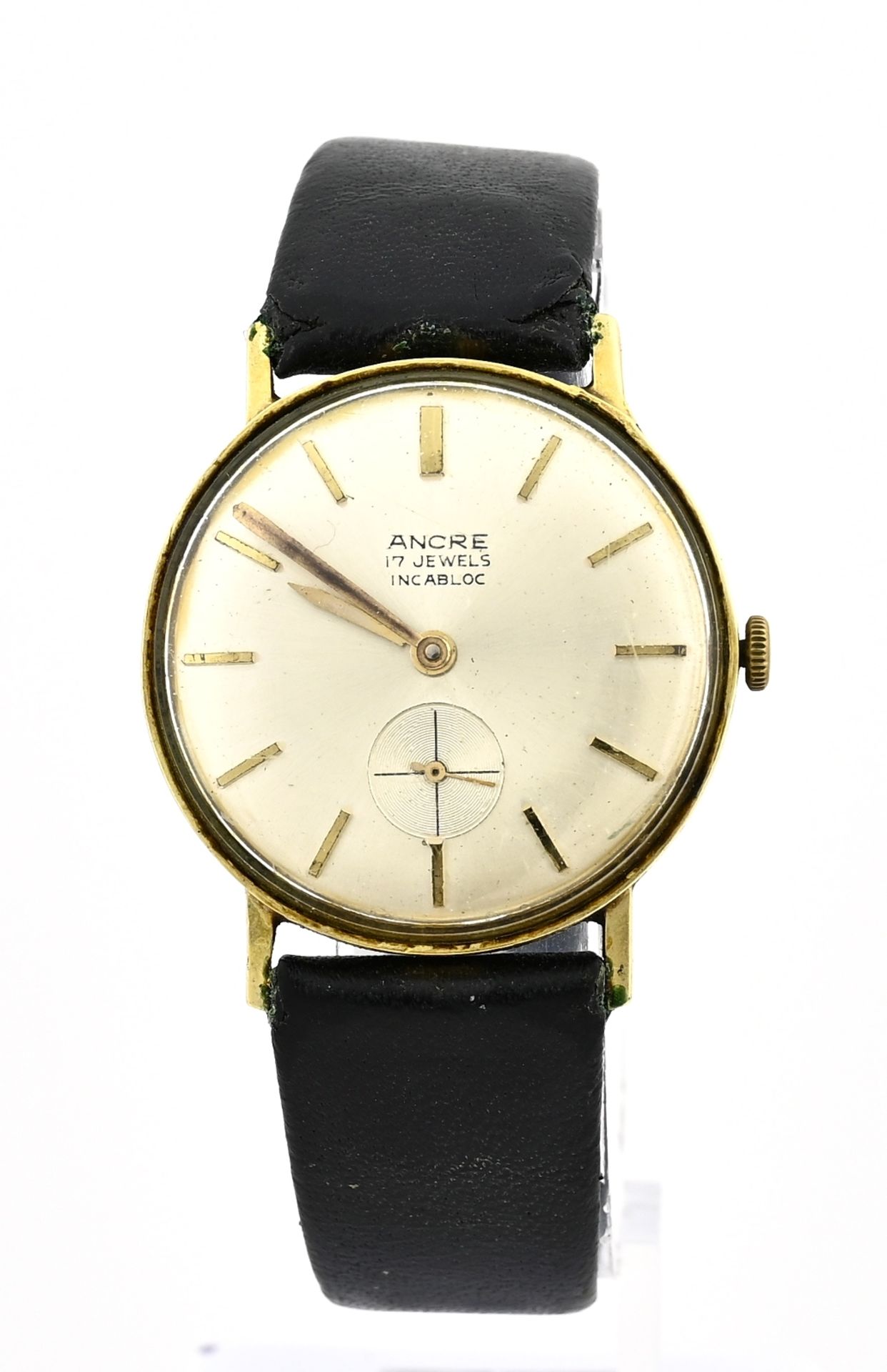 Gold men's watch Ancre