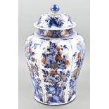 Chinese lidded vase, H 66 cm.