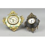 Two French baker's clocks