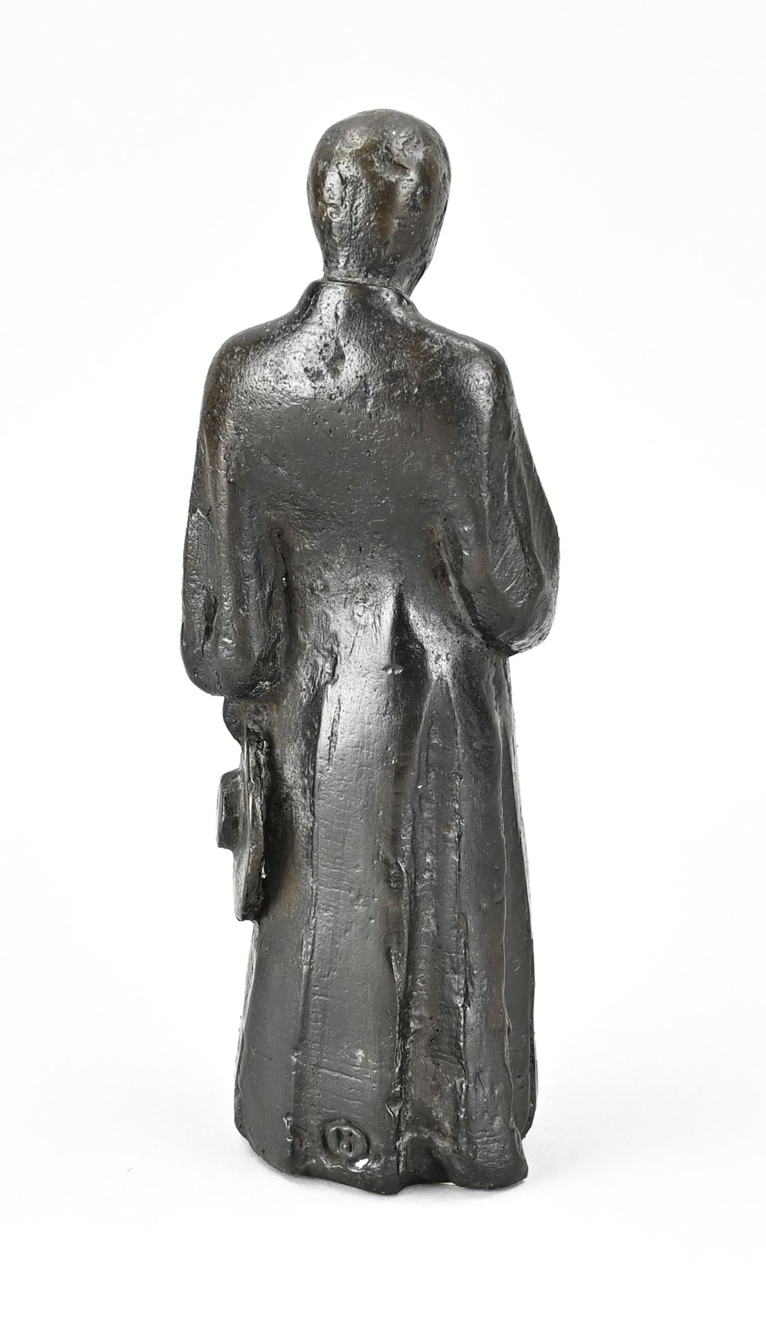 Bronze figure by Jaap Hartman, H 24.5 cm. - Image 2 of 2