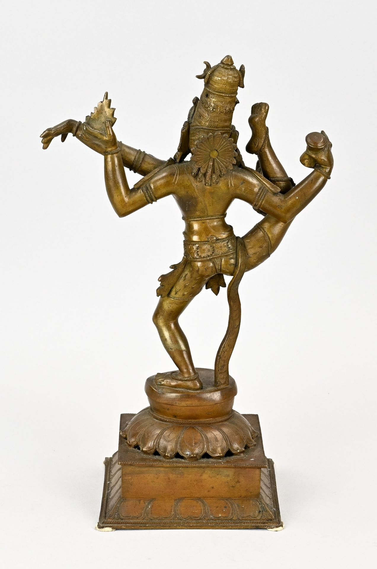 Bronze Buddha figure (Shiva) - Image 2 of 2