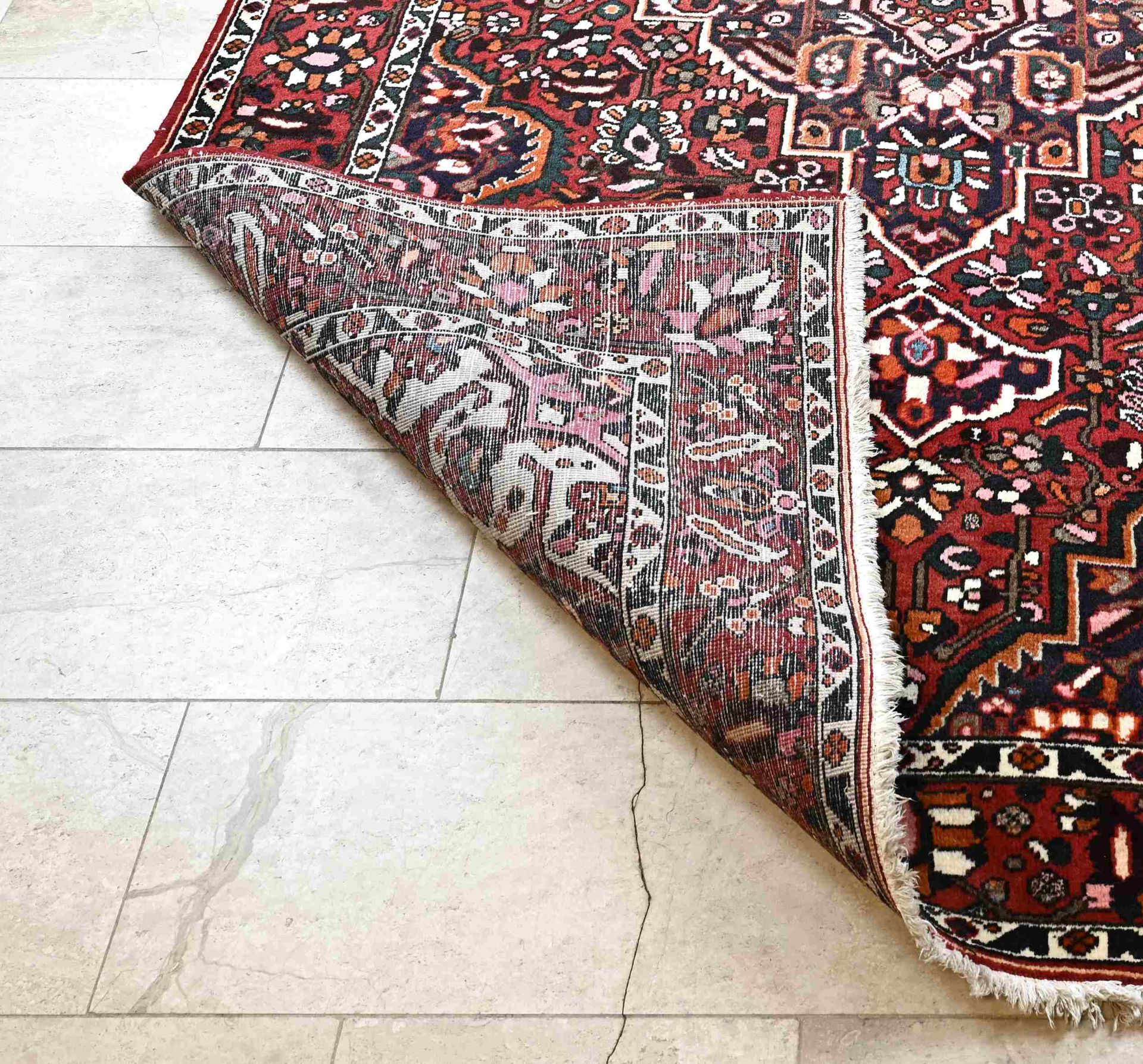 Persian carpet, 296 x 201 cm. - Image 2 of 2