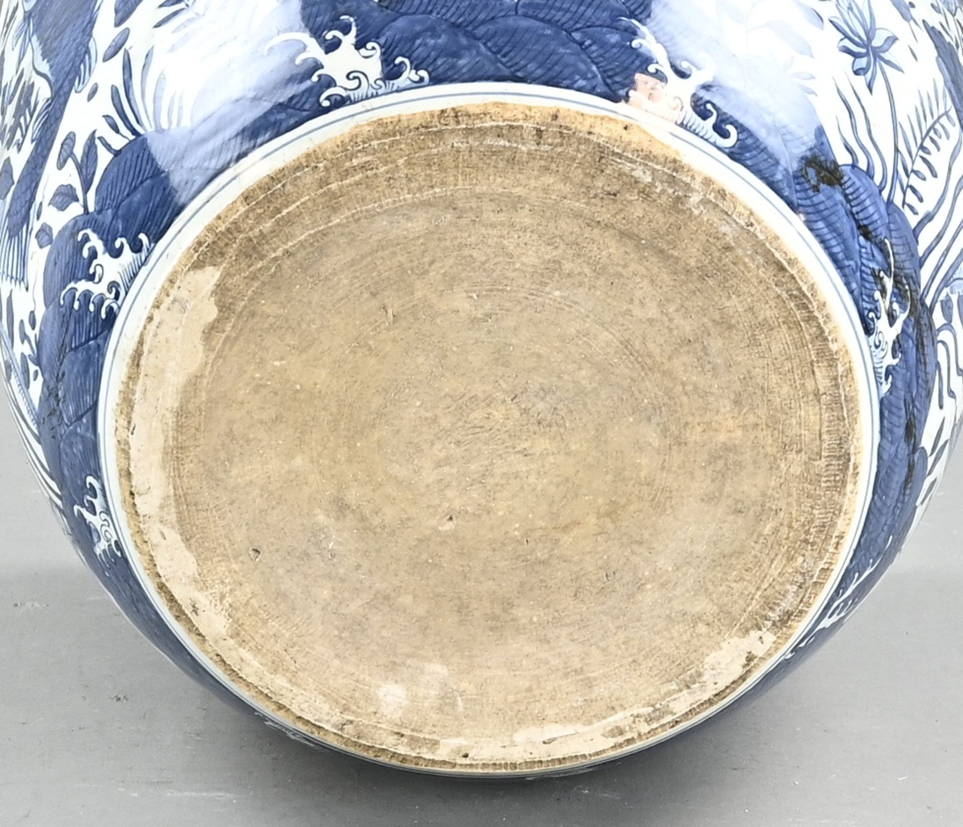 Chinese fish bowl Ø 42 cm. - Image 4 of 4