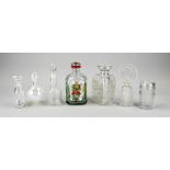 Lot of old/antique glassware (7x)