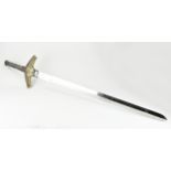 Large decorative sword, L 126 cm.