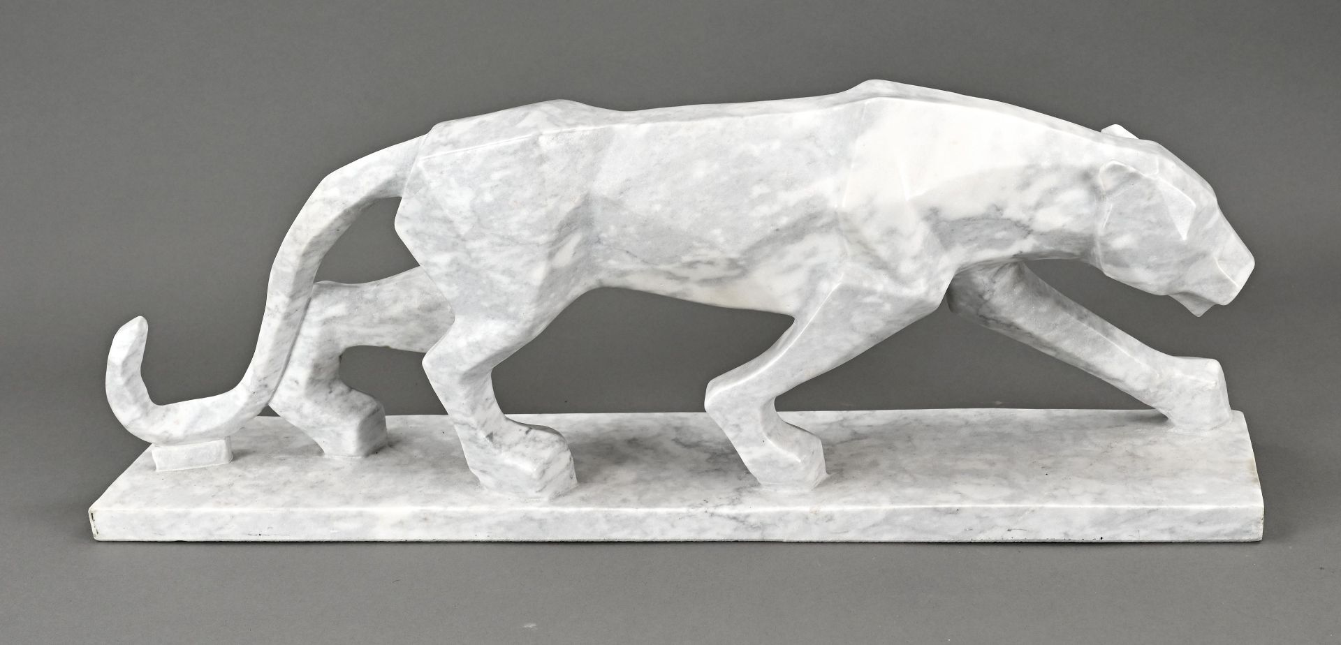Large marble panther