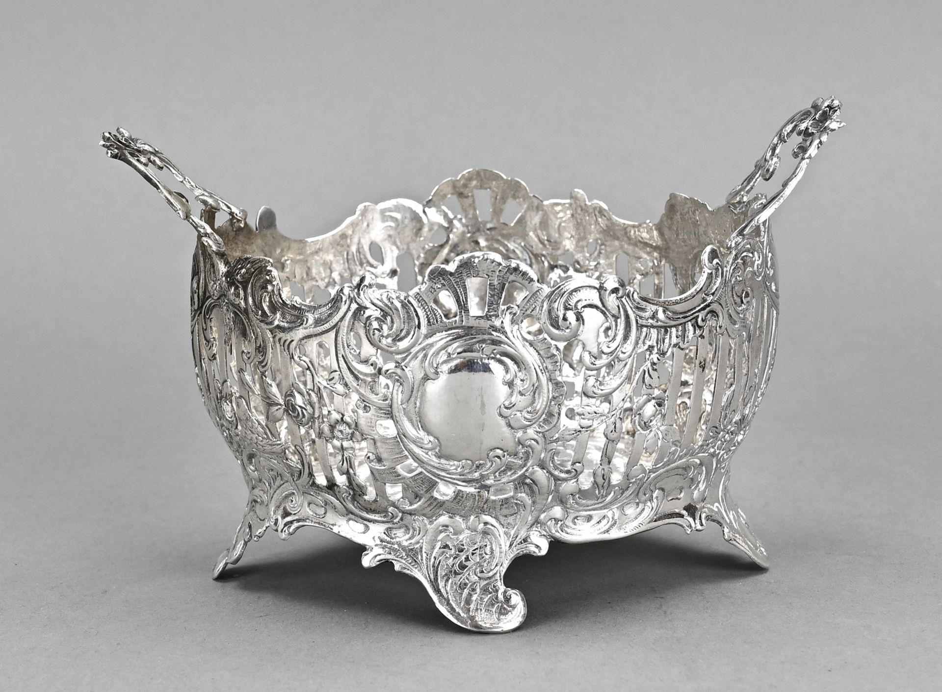 Silver antique basket, Austria