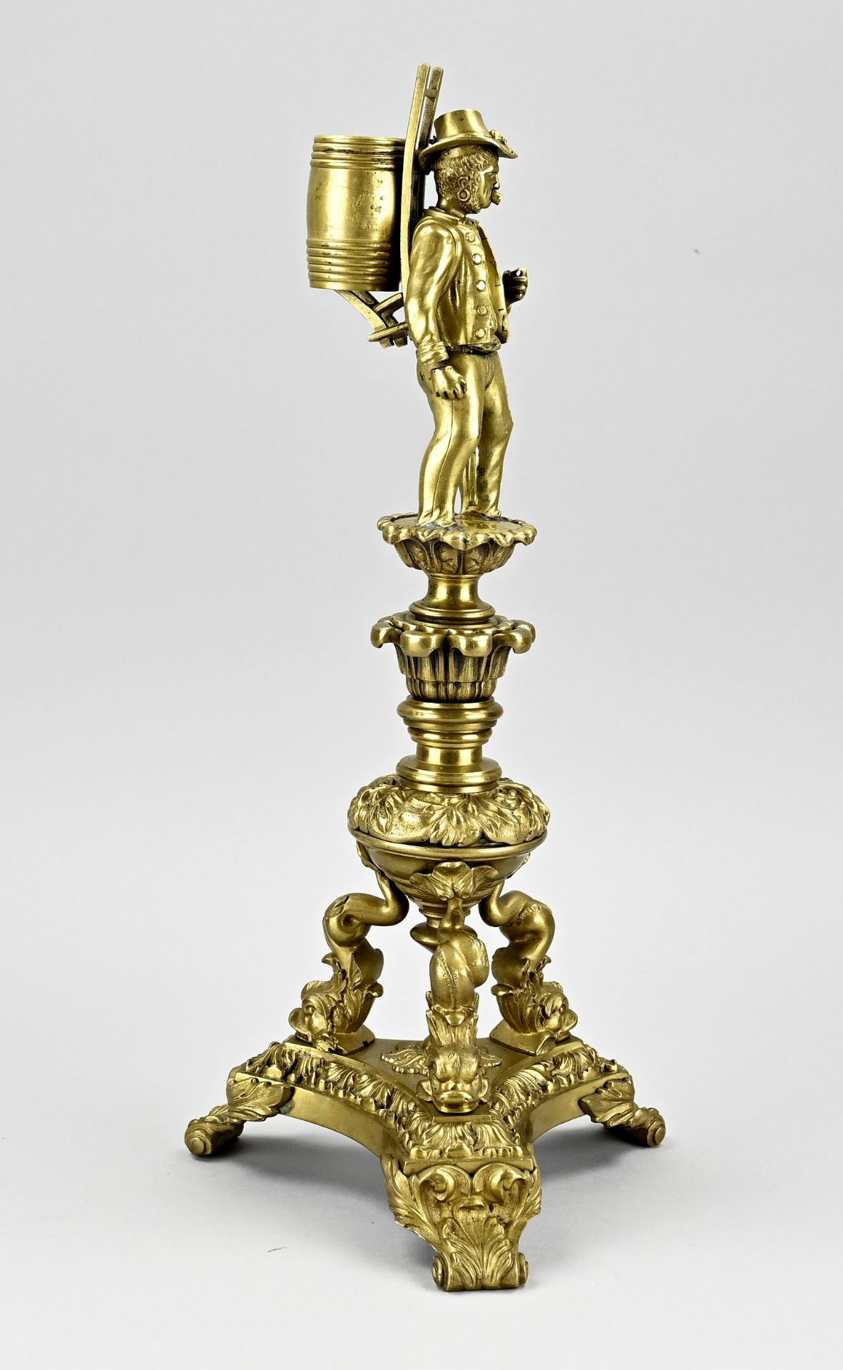 Bronze matchstick holder - Image 2 of 2