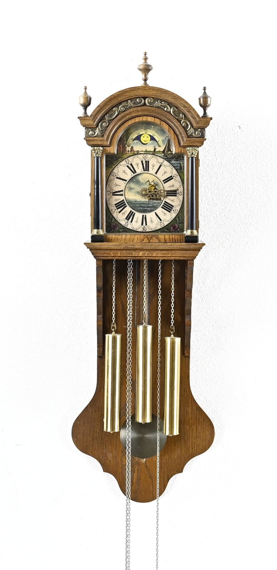 Frisian tail clock (3 weights)