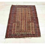 Persian prayer rug, 162 x 104 cm.