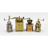 4x Antique coffee grinder
