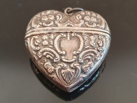 Silver Heart marked 925 Sterling