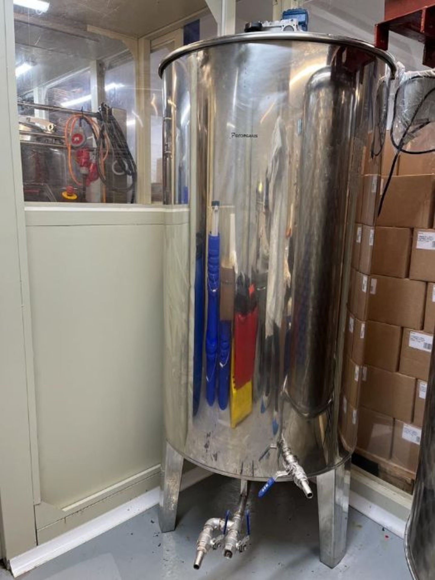 GEO-INOX 500L OPEN MIXING VESSEL