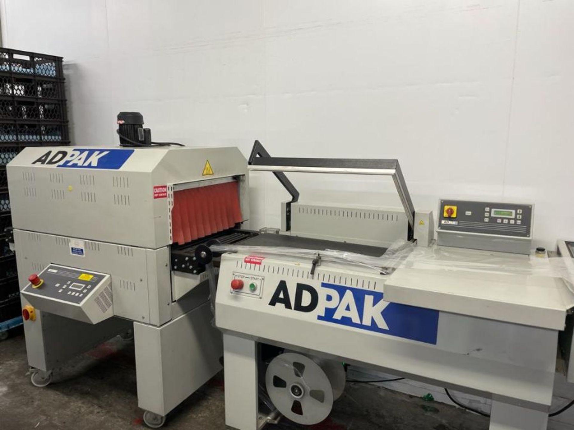 ADPAK HEAT SEALER AND SHRINK TUNNEL - Image 2 of 8