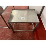 STAINLESS STEEL PACKING TABLE