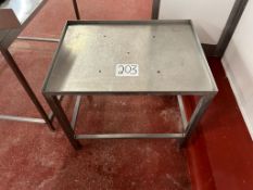 STAINLESS STEEL PACKING TABLE