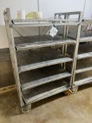 STAINLESS STEEL MOBILE TROLLEY