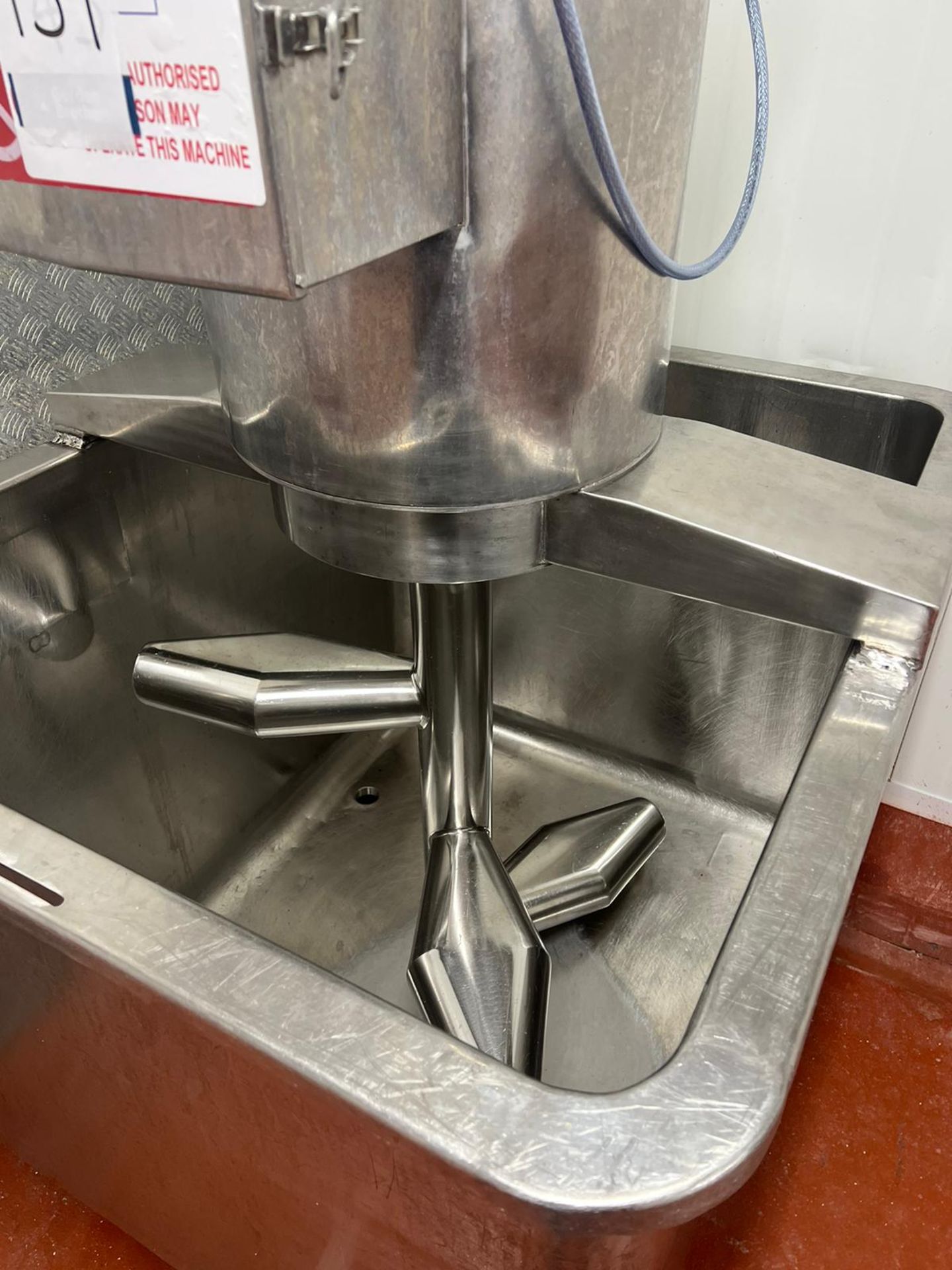 STAINLESS STEEL PADDLE MIXER - Image 2 of 2