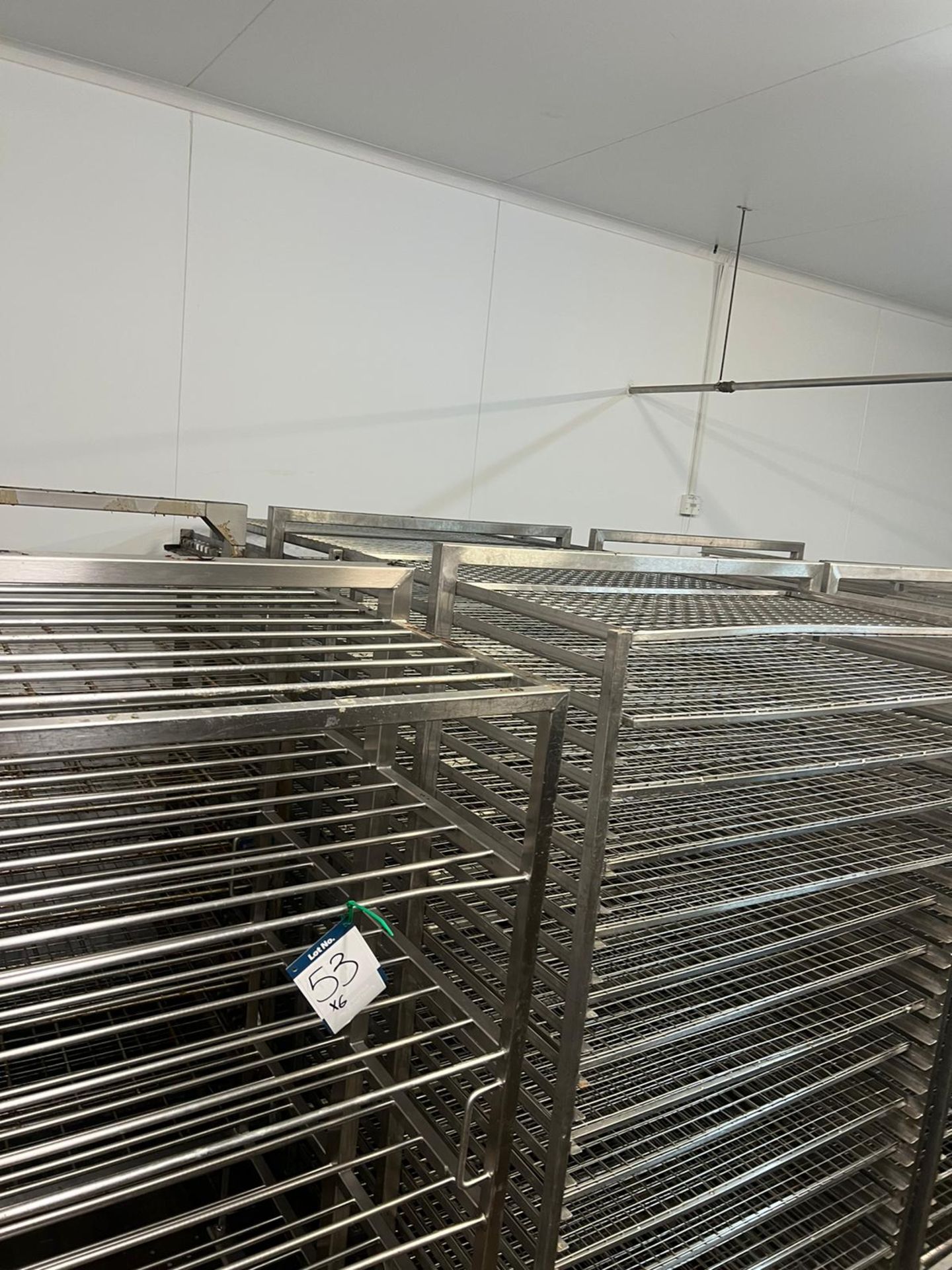 6 X STAINLESS STEEL TROLLEYS - Image 2 of 3
