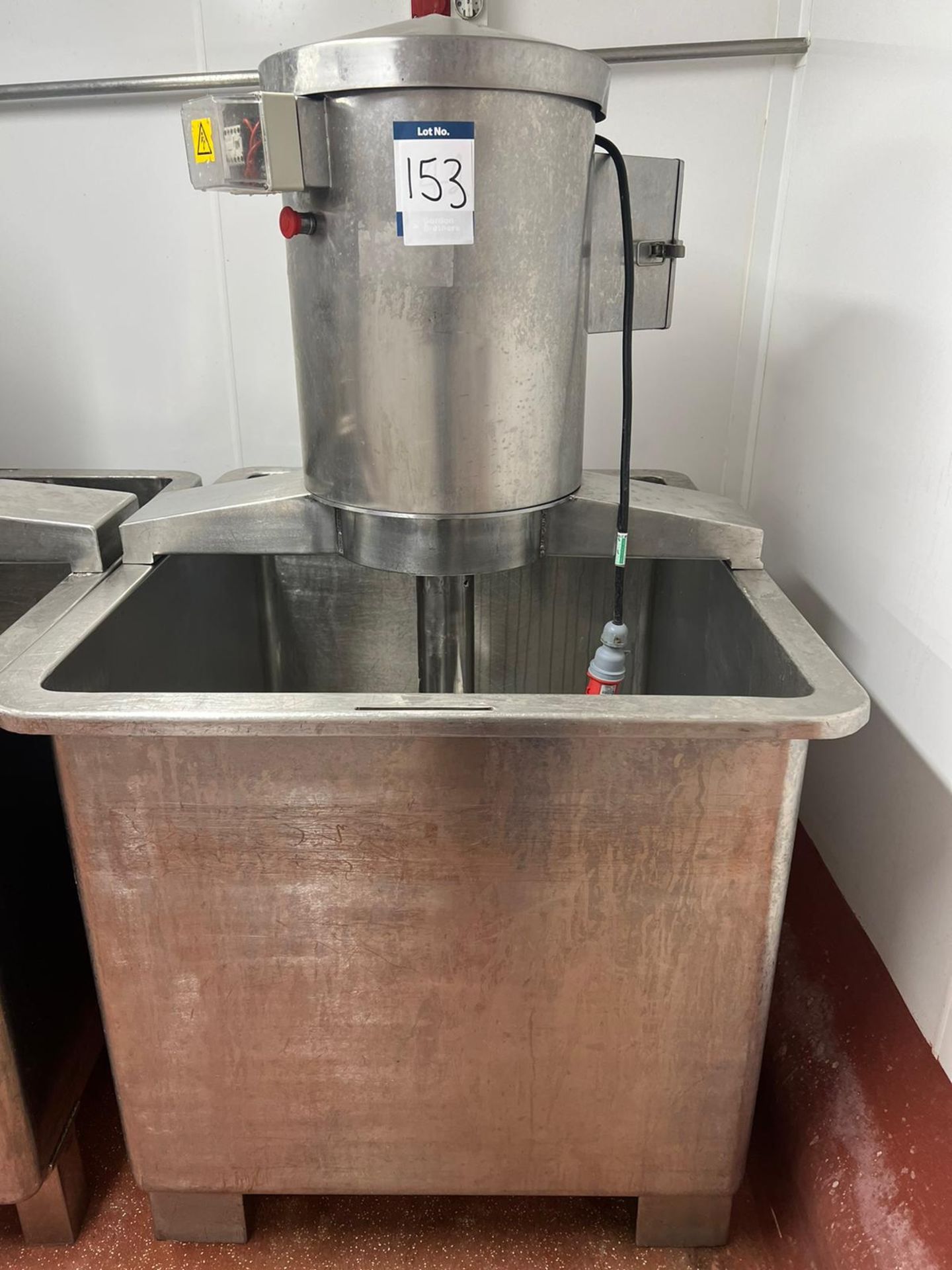 STAINLESS STEEL PADDLE MIXER