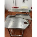 4 X STAINLESS STEEL TABLE