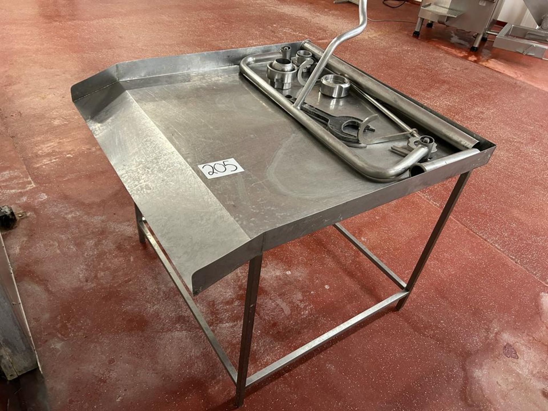 STAINLESS STEEL TAKE-OFF PACKING TABLE