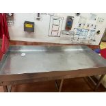 STAINLESS STEEL DRAINING TABLE